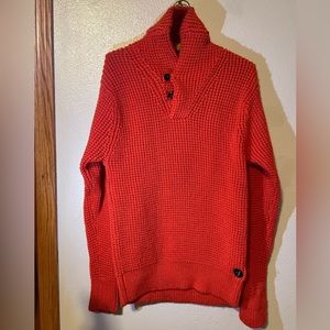 Relwen • rare burnt orange pullover sweater